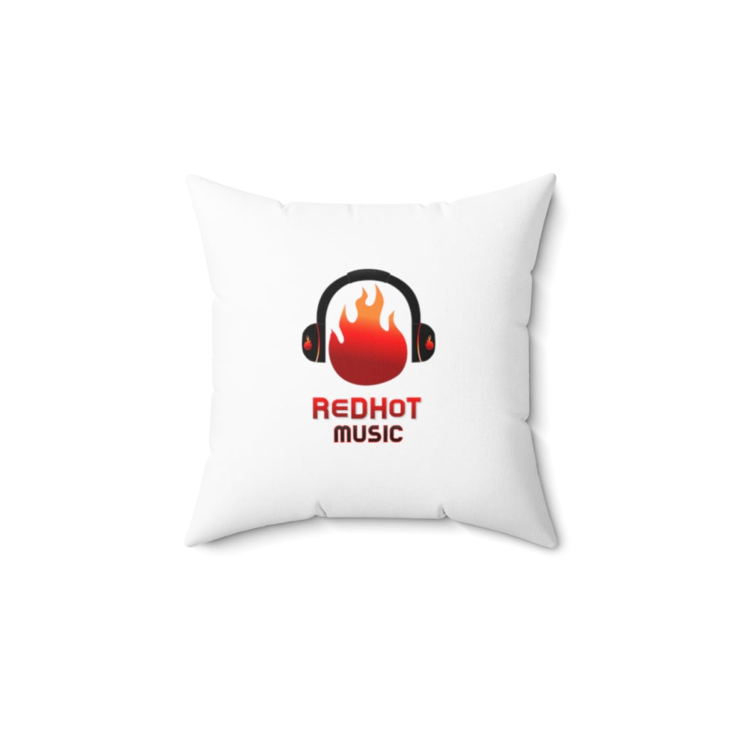 ReDHoT Spun Polyester Square Pillow
