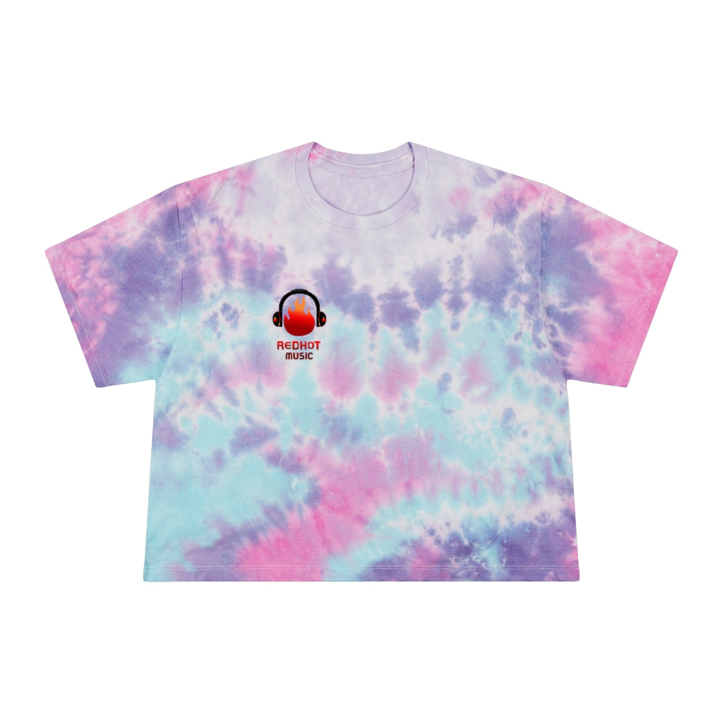 ReDHoT HoTGirl Women's Tie-Dye Crop Tee