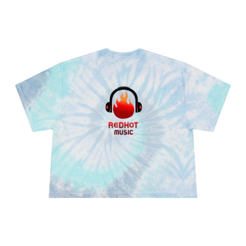 ReDHoT HoTGirl Women's Tie-Dye Crop Tee