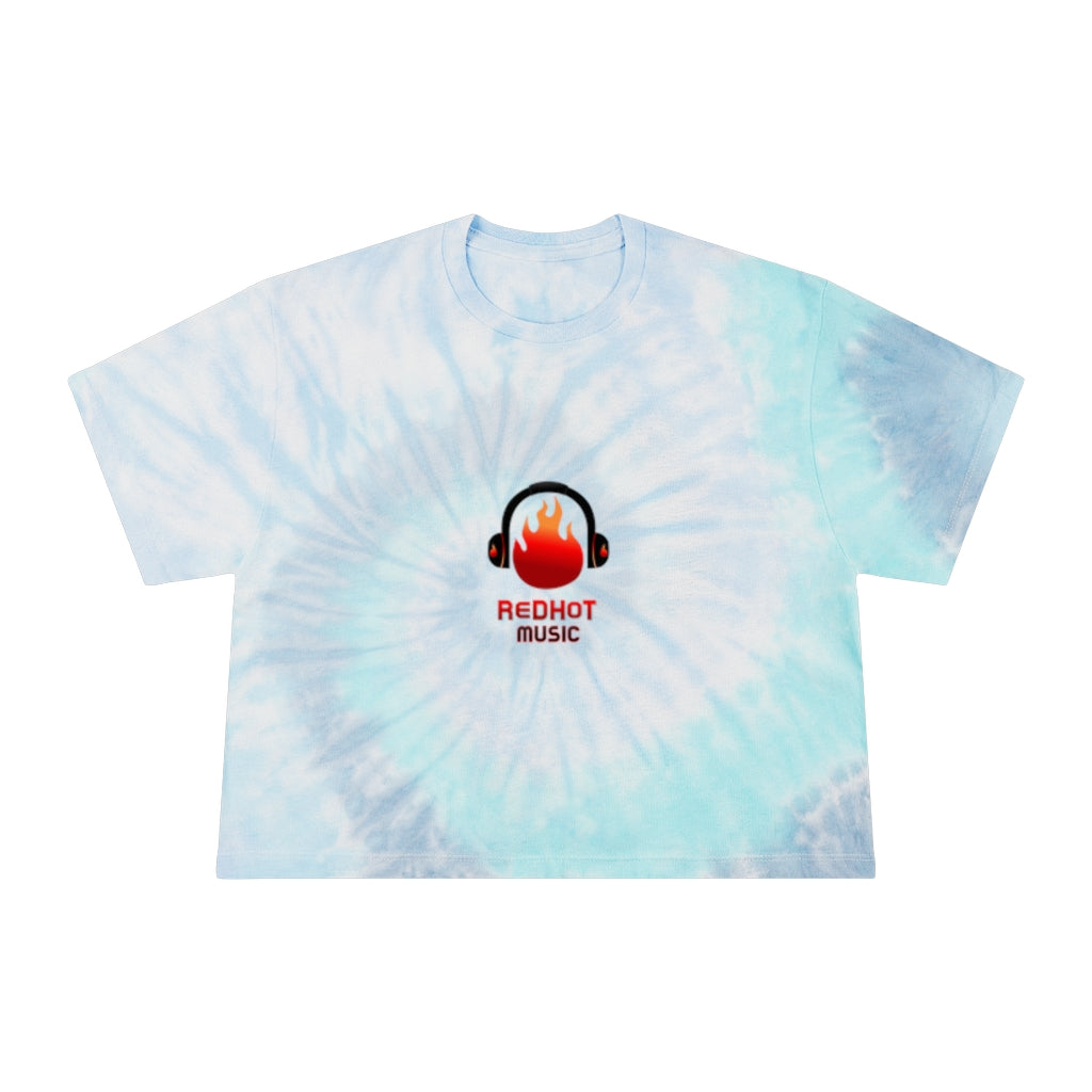 ReDHoT HoTGirl Women's Tie-Dye Crop Tee