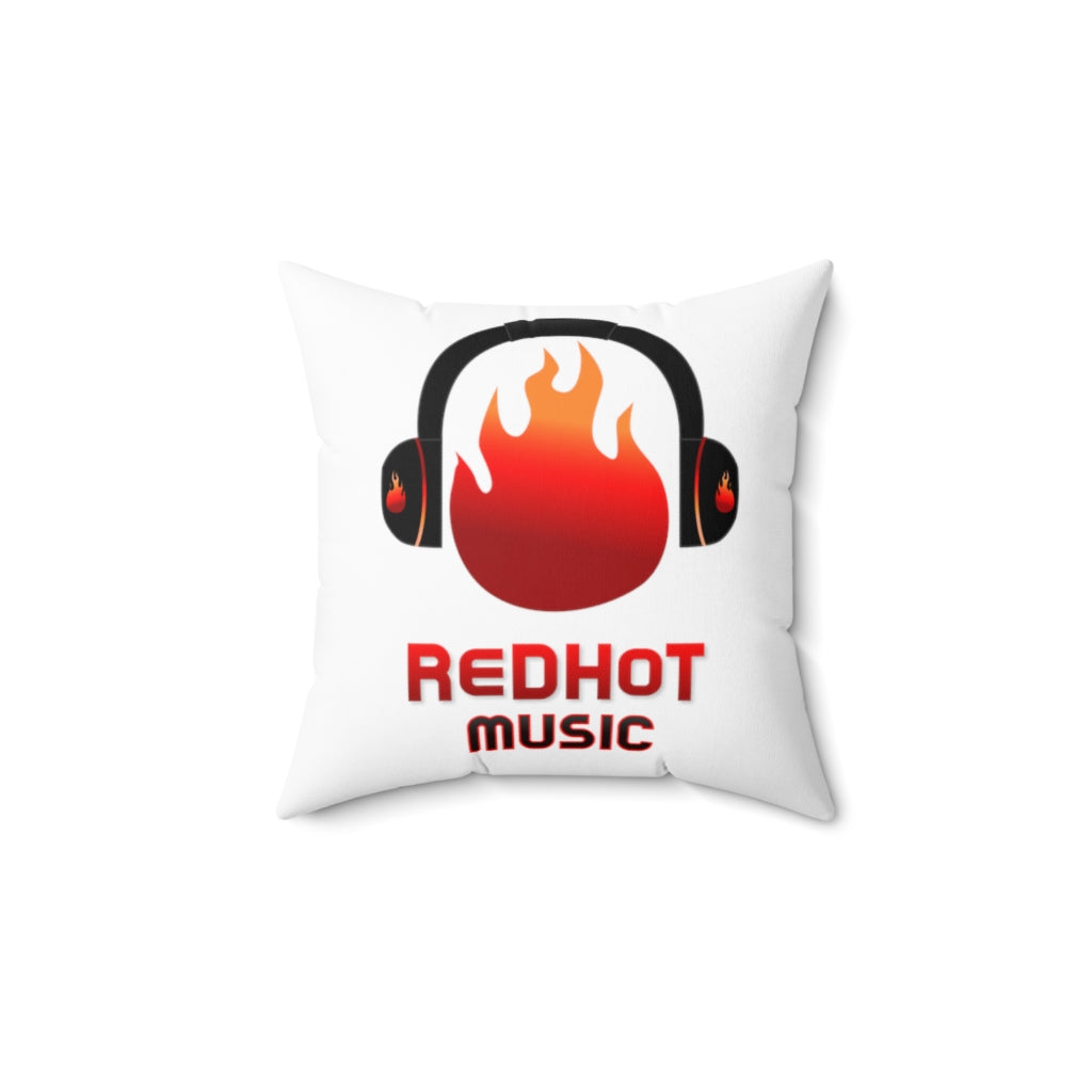 ReDHoT Spun Polyester Square Pillow