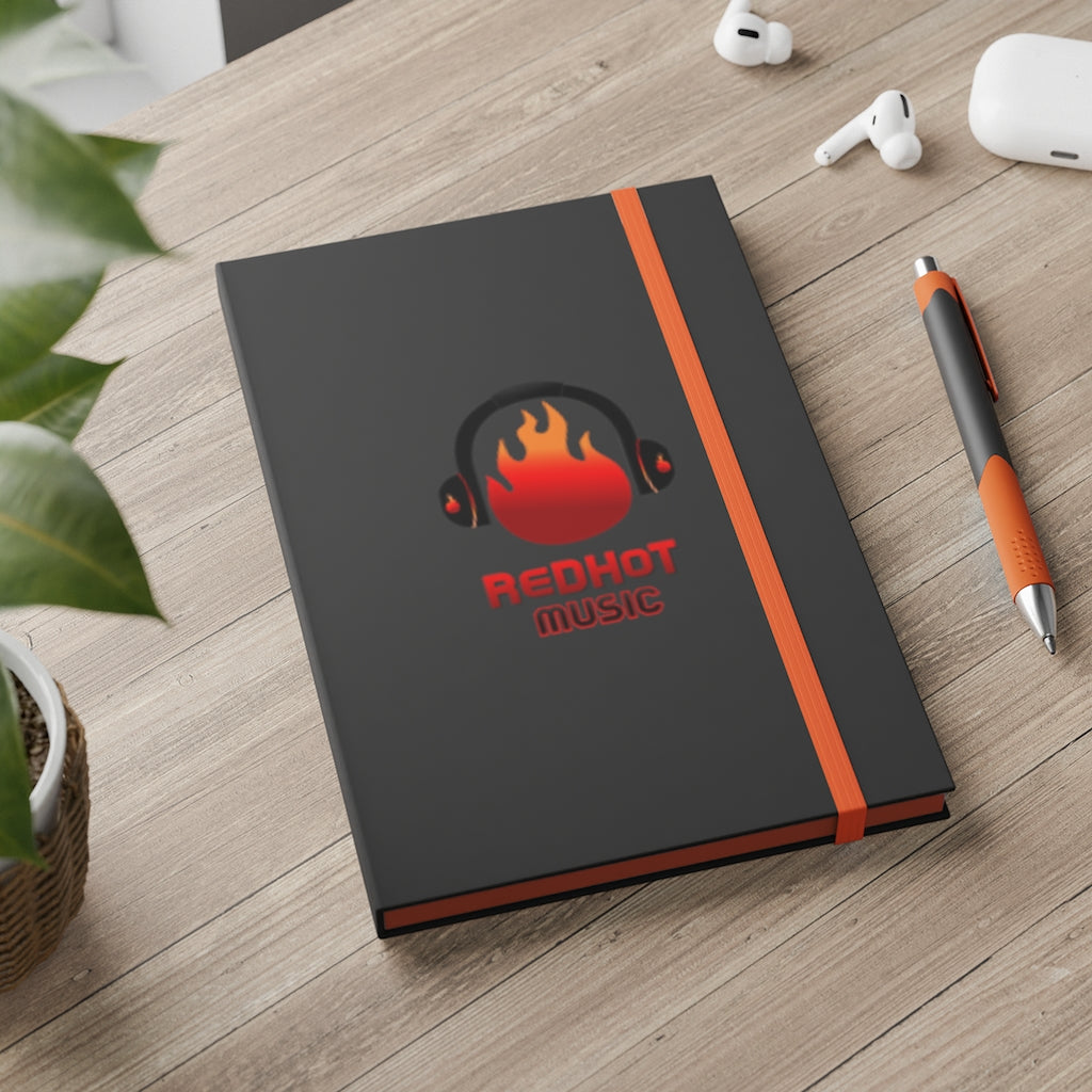 ReDHoT Color Contrast Notebook - Ruled