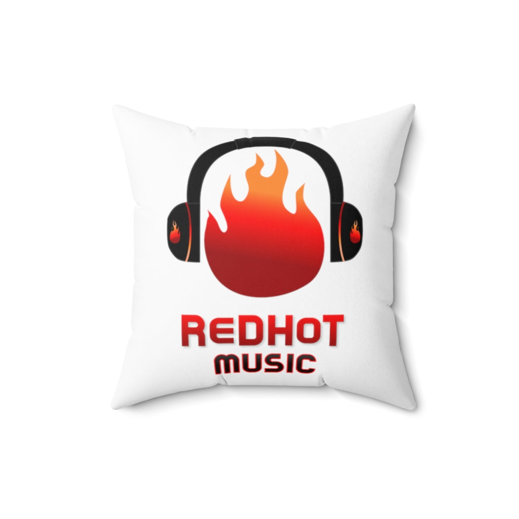 ReDHoT Spun Polyester Square Pillow