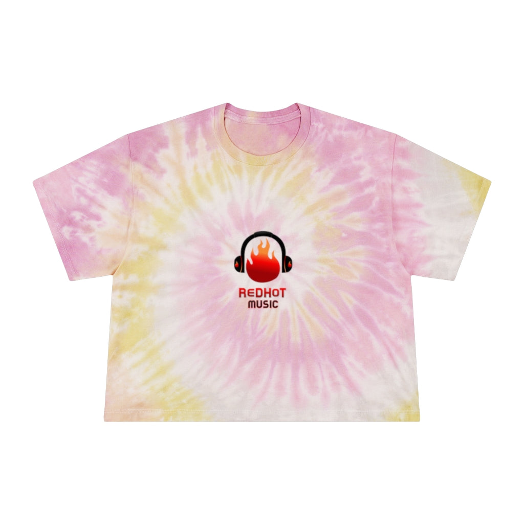 ReDHoT HoTGirl Women's Tie-Dye Crop Tee