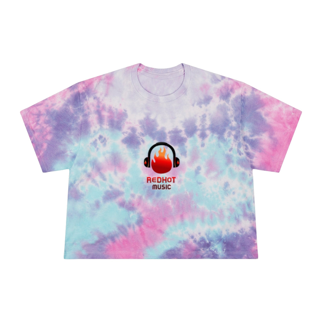 ReDHoT HoTGirl Women's Tie-Dye Crop Tee