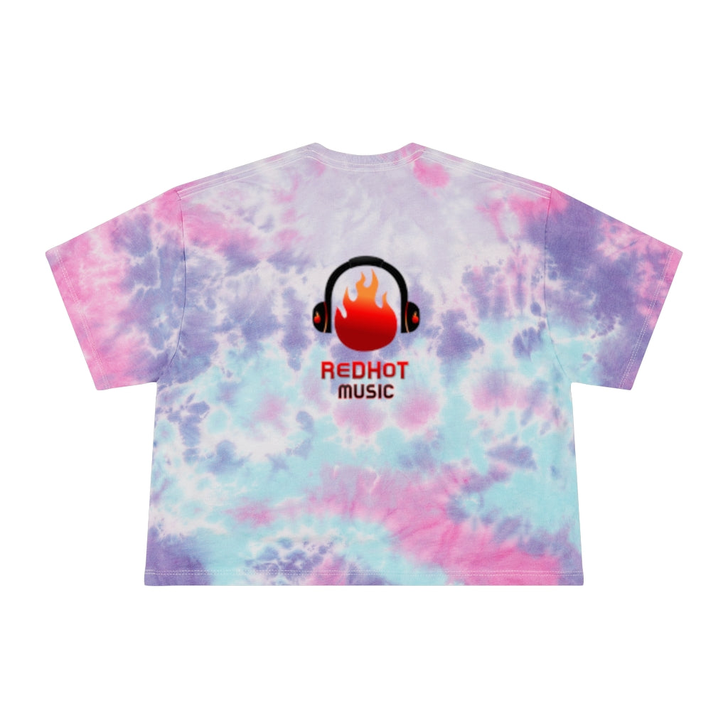 ReDHoT HoTGirl Women's Tie-Dye Crop Tee