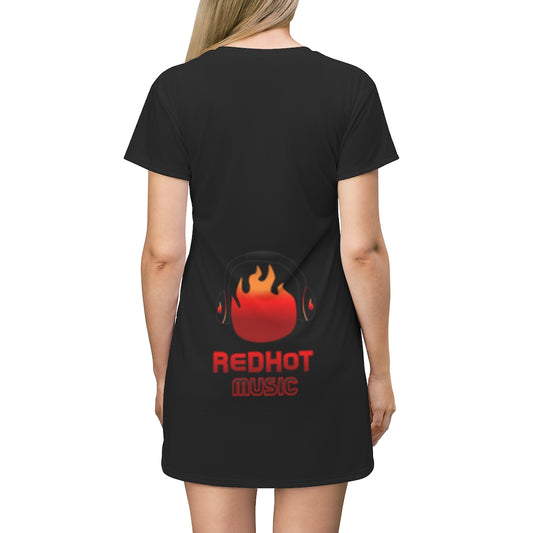 ReDHoT T-Shirt Dress negro