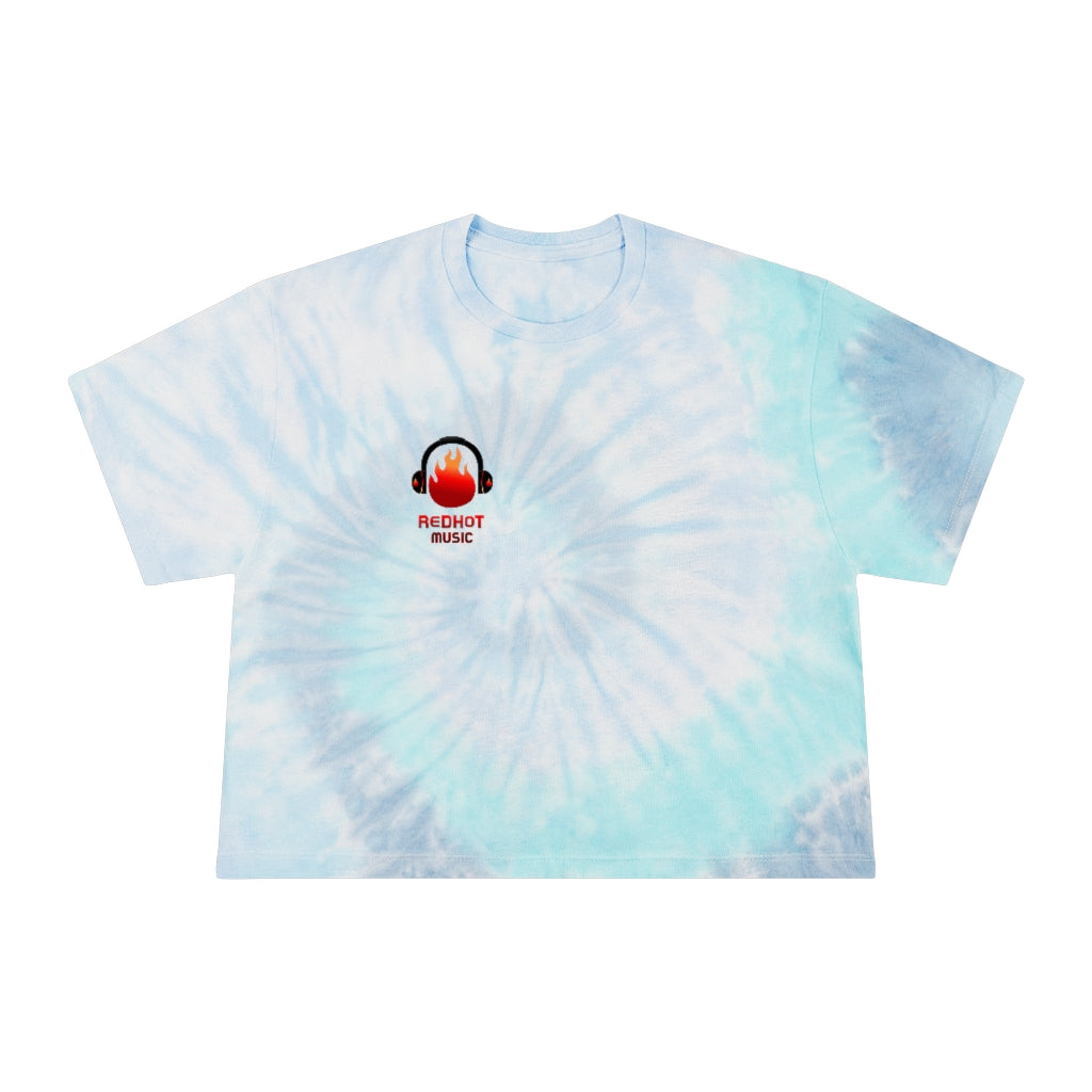 ReDHoT HoTGirl Women's Tie-Dye Crop Tee