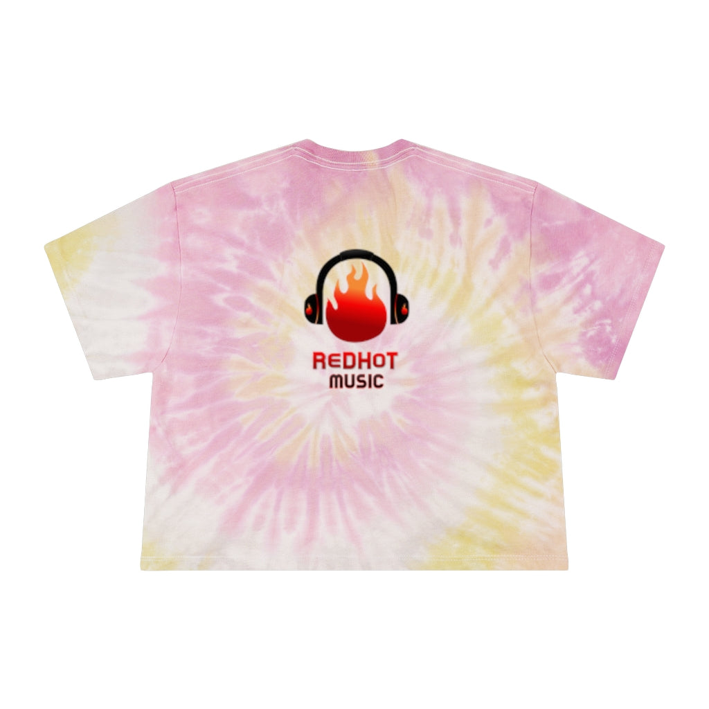 ReDHoT HoTGirl Women's Tie-Dye Crop Tee