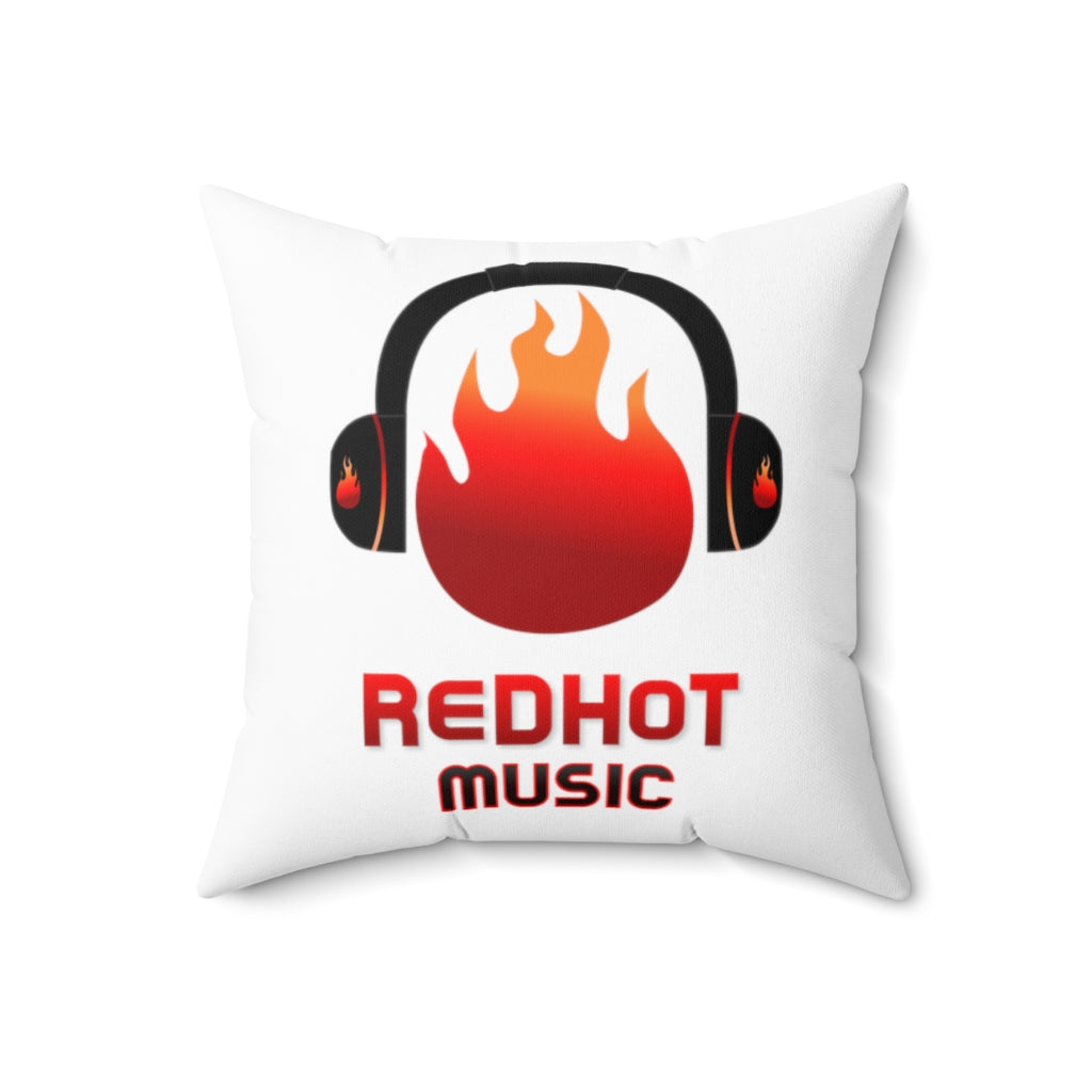 ReDHoT Spun Polyester Square Pillow